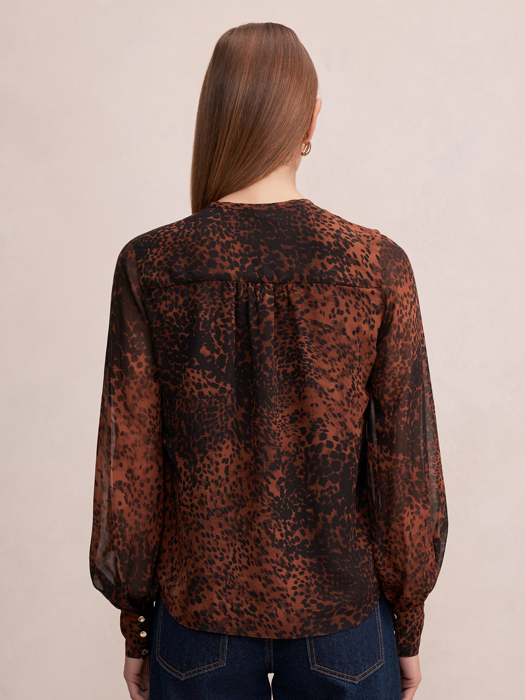 Rinna Printed Blouse