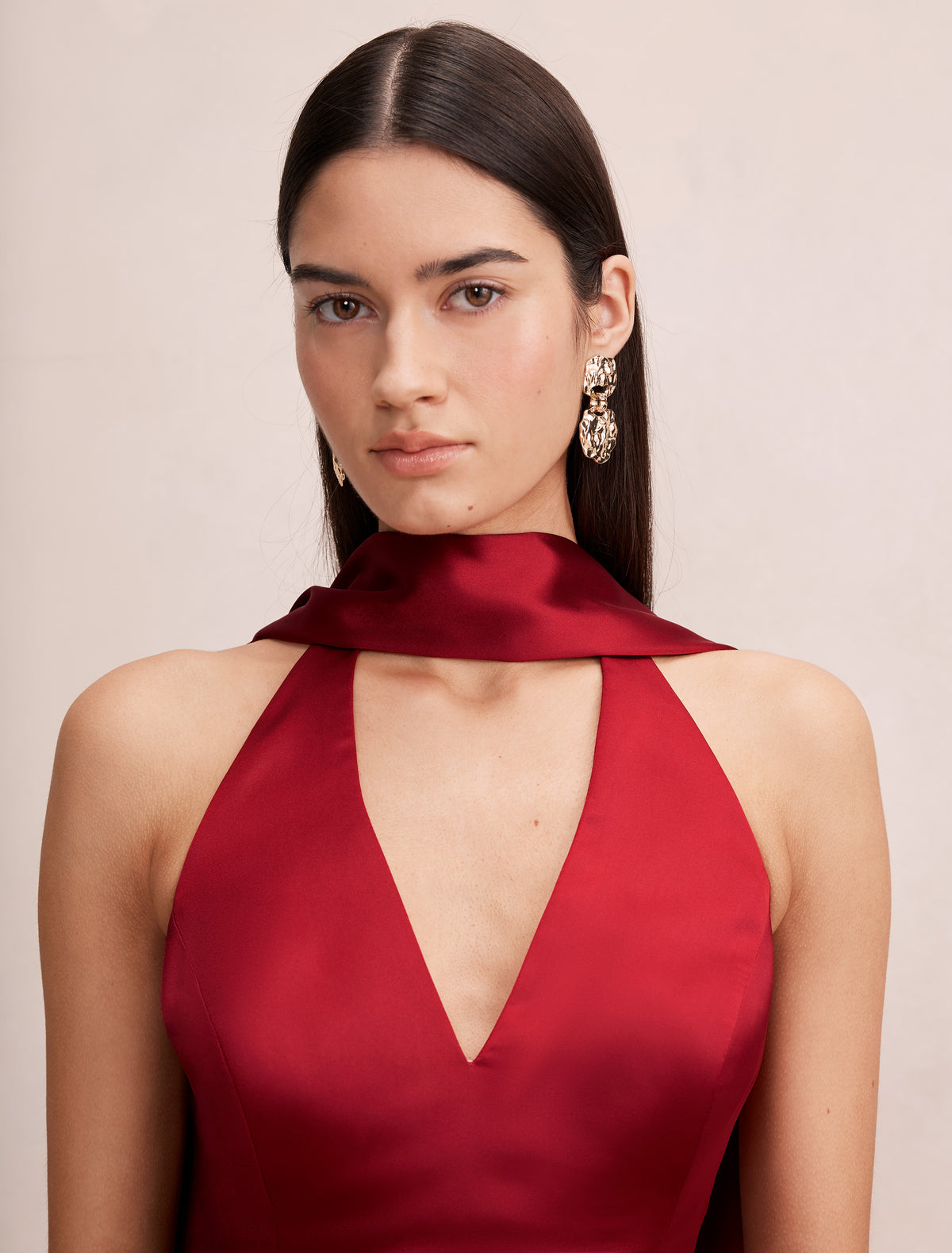 Bella Halter Scarf Top