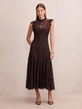 Arielle Lace Midi Dress
