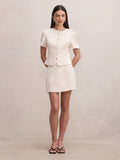 Tarni Satin Mini Skirt
