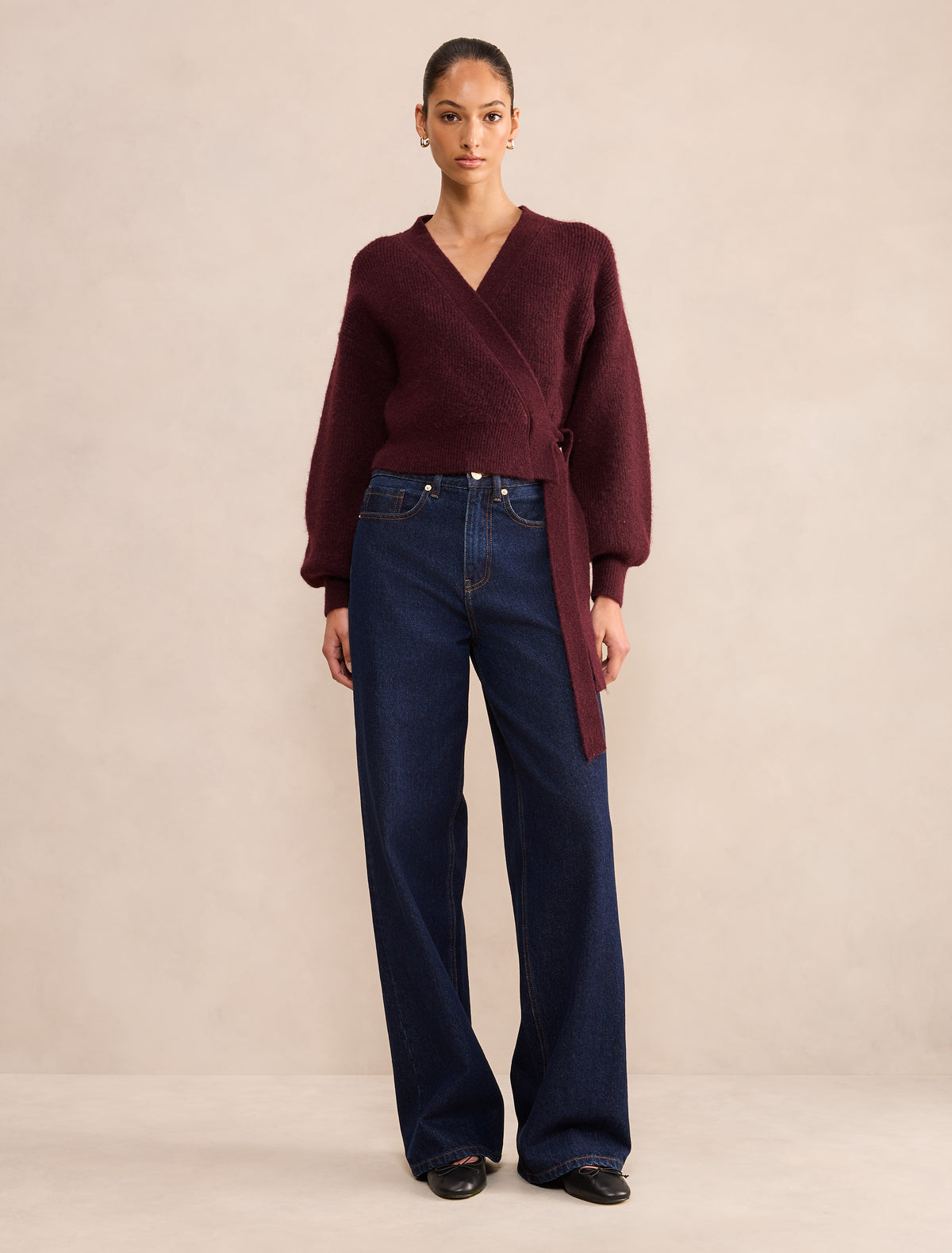 Hollie Wrap Knit Cardigan