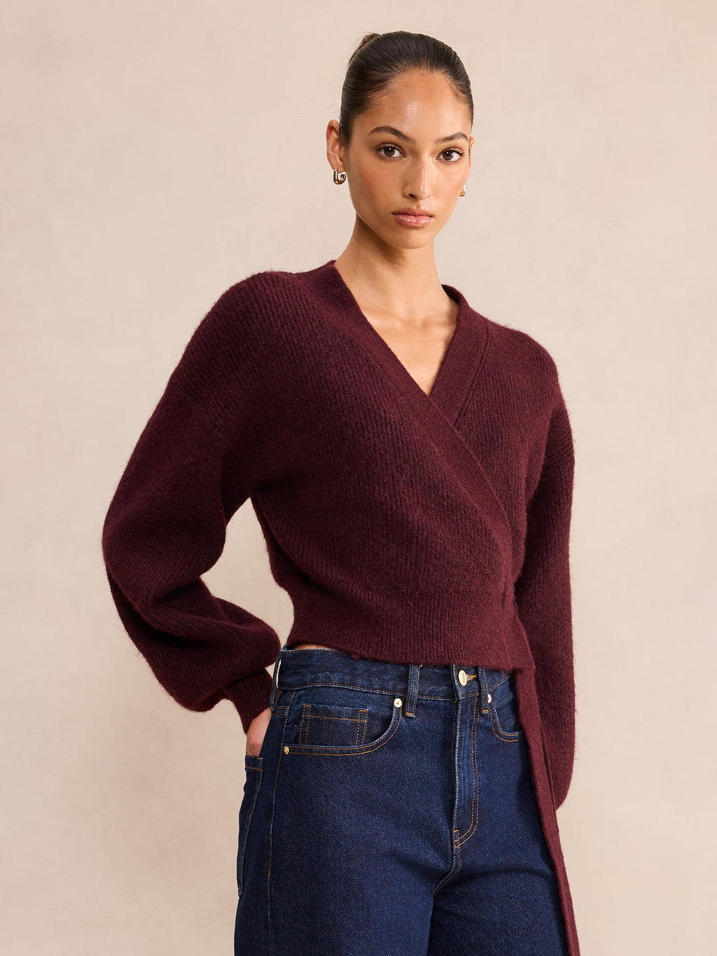 Hollie Wrap Knit Cardigan