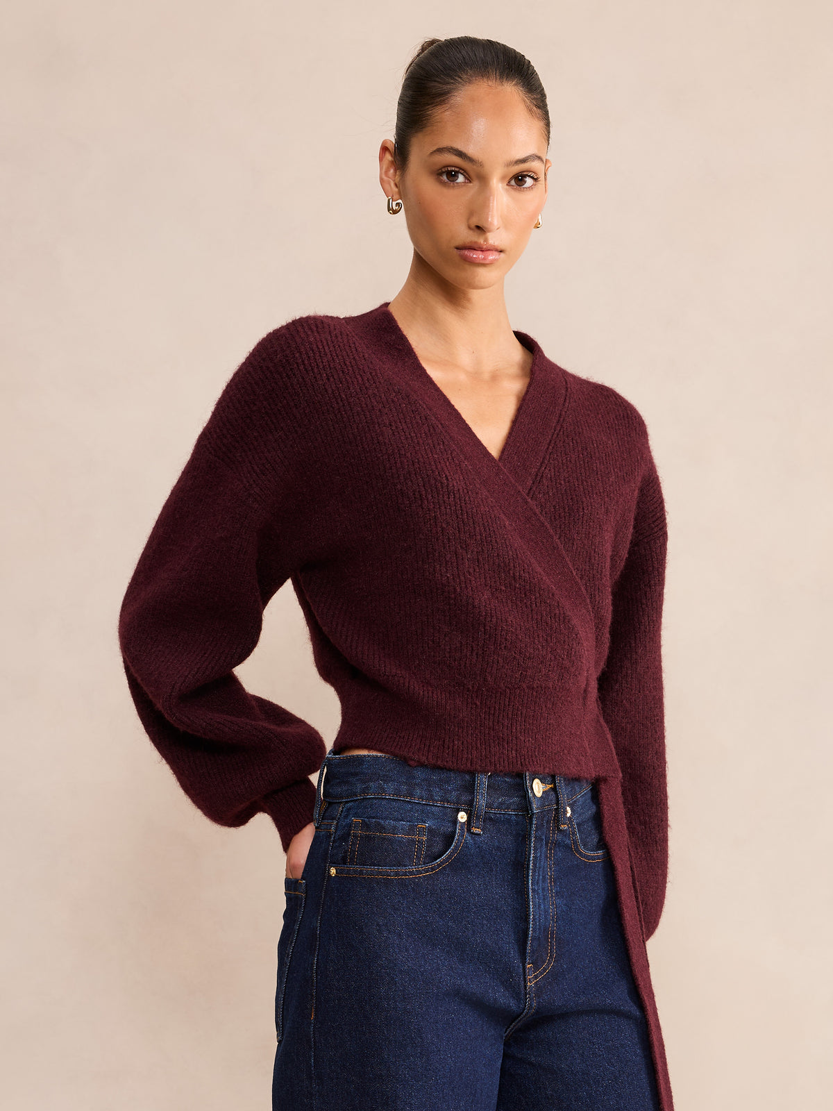 Hollie Wrap Knit Cardigan