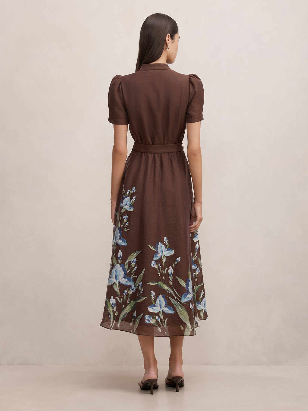 Vereena Button Down Midi Dress