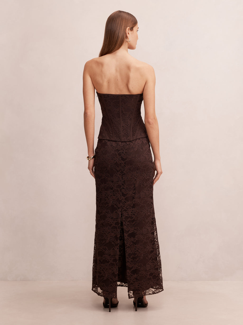 Myla Lace Corset Maxi Dress