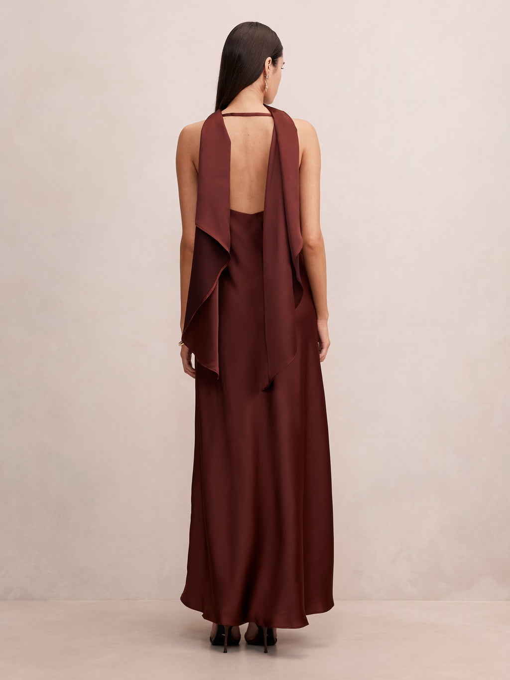 Montana Satin Scarf Maxi