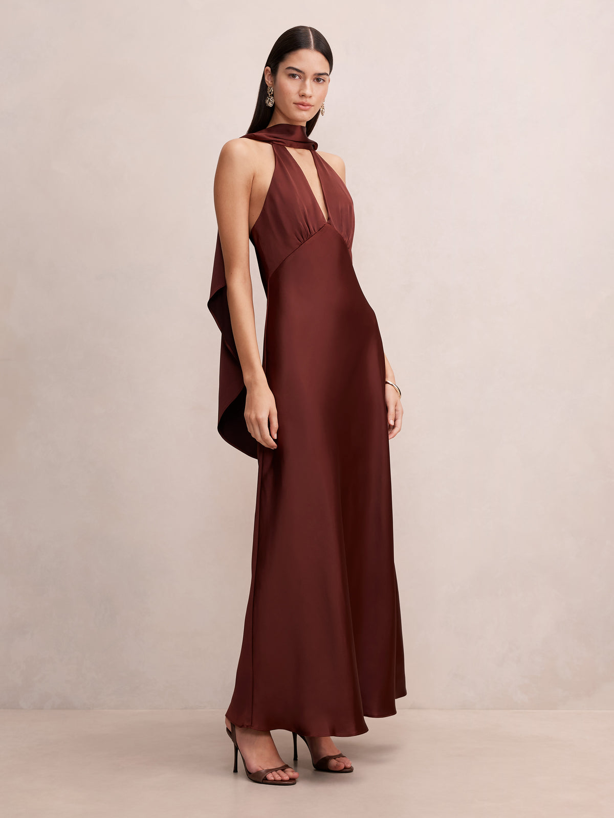 Montana Satin Scarf Maxi
