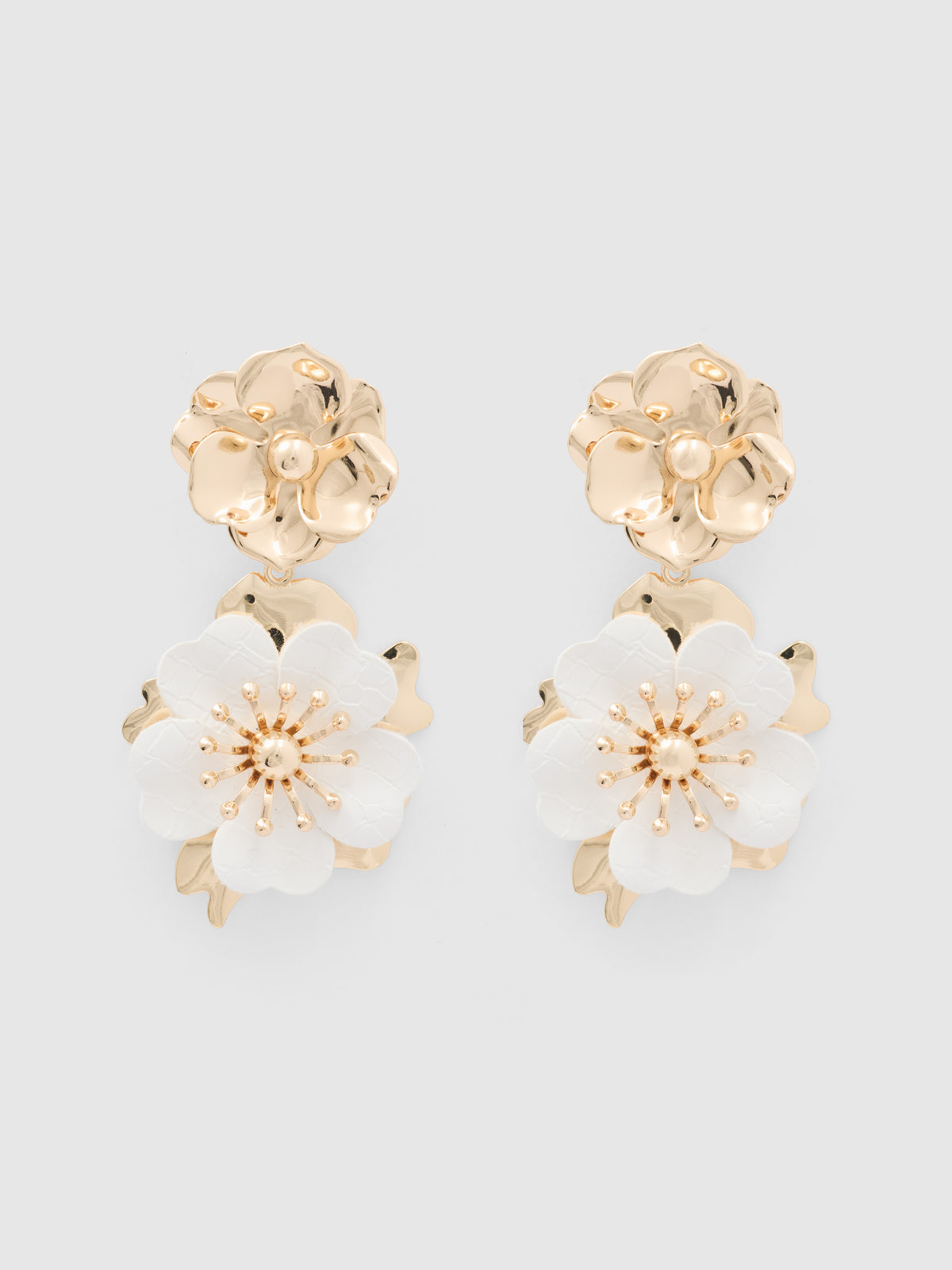 Signature Fiona Flower Drop Earring