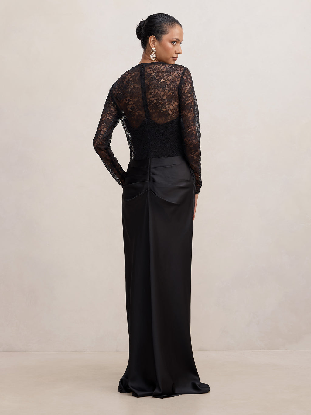 Jayde Petite Lace Bodice Maxi
