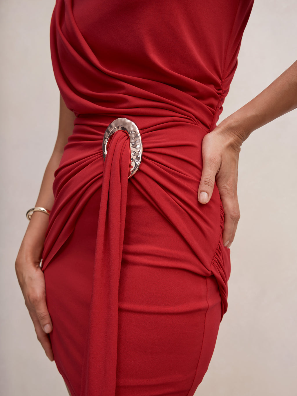 Sadie Draped Jersey Hardware Mini