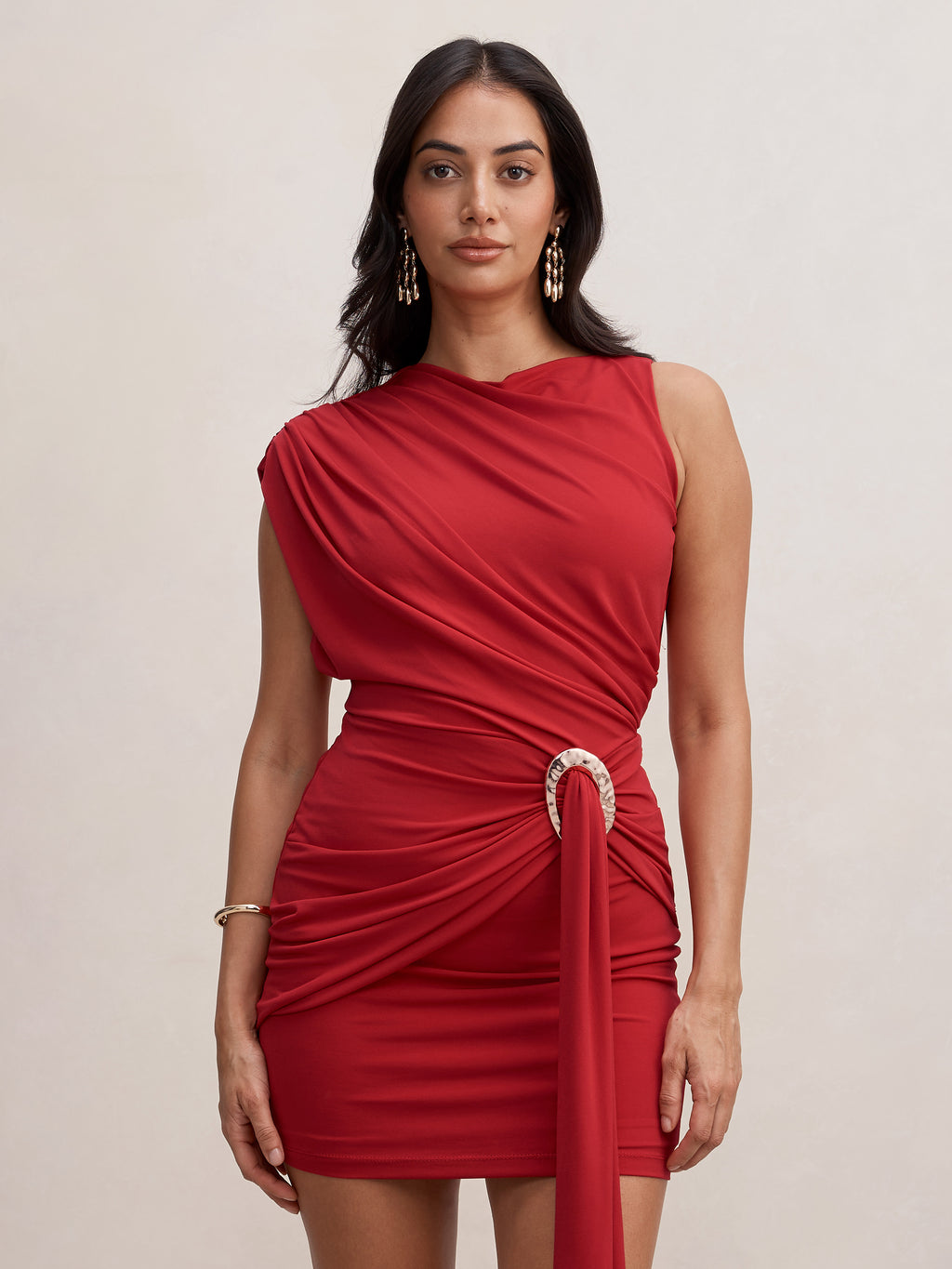 Sadie Draped Jersey Hardware Mini