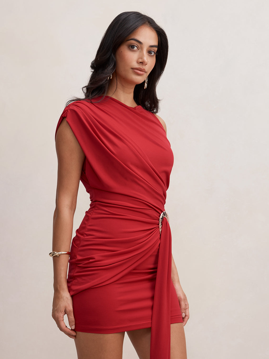 Sadie Draped Jersey Hardware Mini