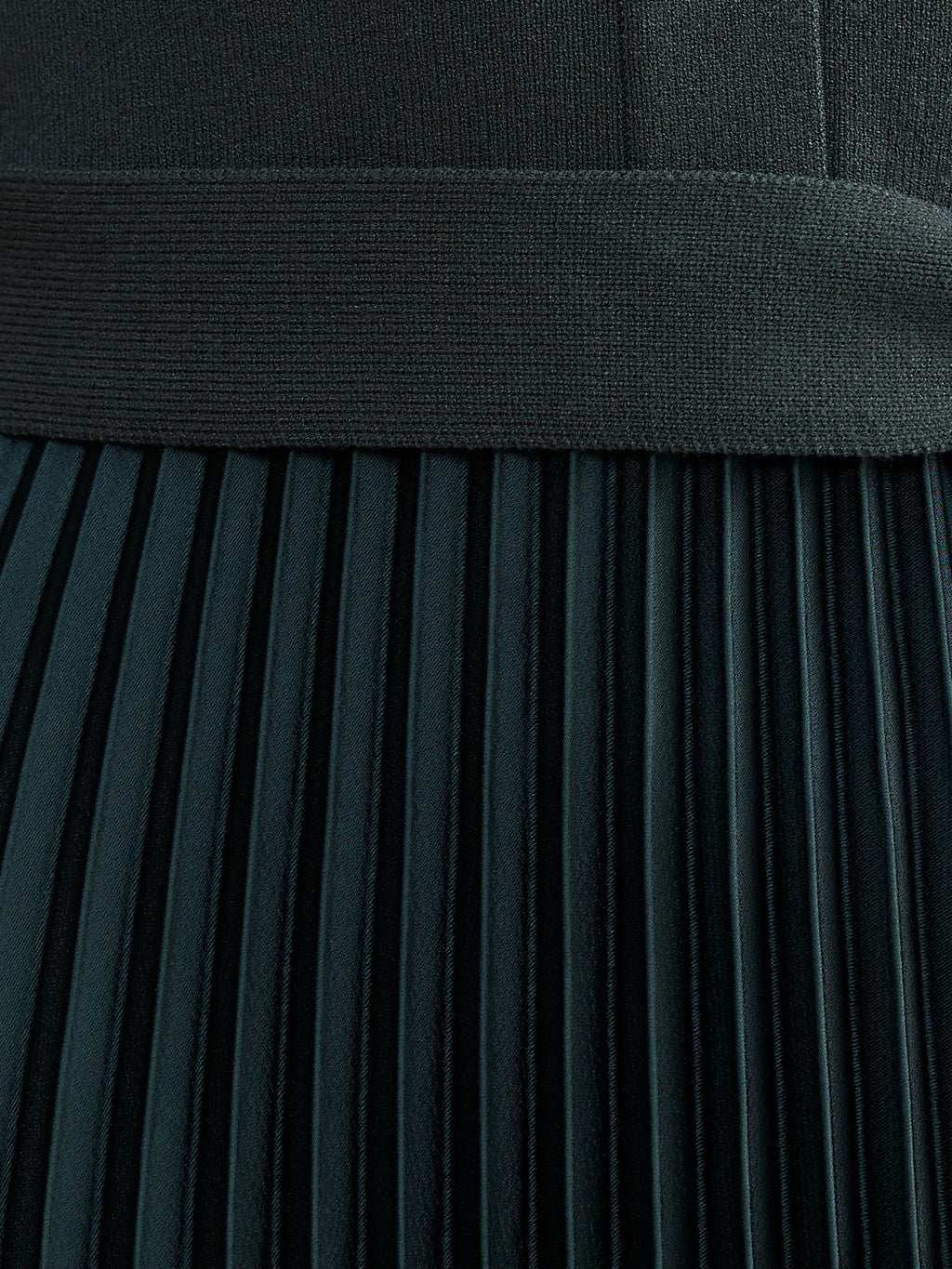 Hailey Woven Mix Knit Dress