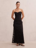 Myla Petite Corset Lace Maxi Dress