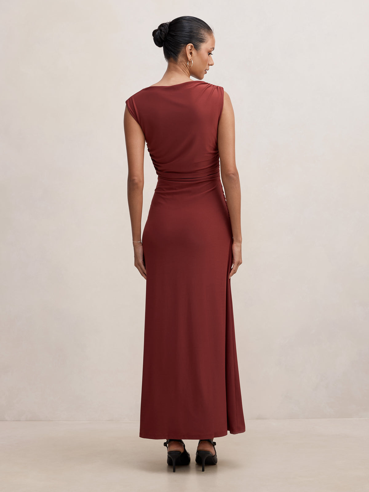 Fiora Petite Hardware Jersey Dress
