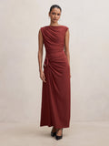 Fiora Petite Hardware Jersey Dress