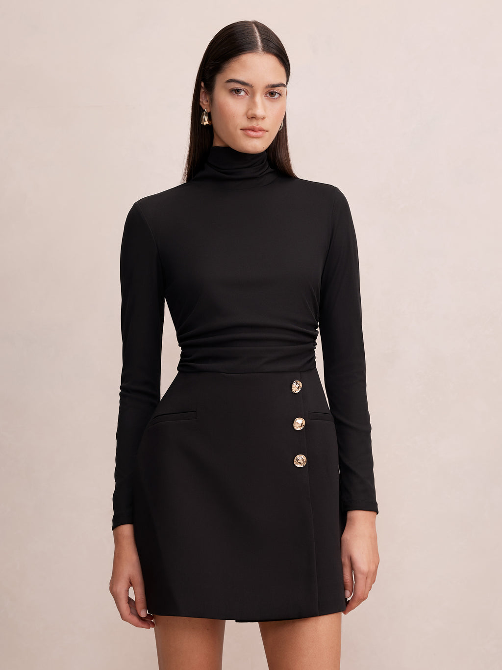 Bronwyn 2 in 1 Wrap Mini Dress