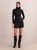 Bronwyn 2 in 1 Wrap Mini Dress