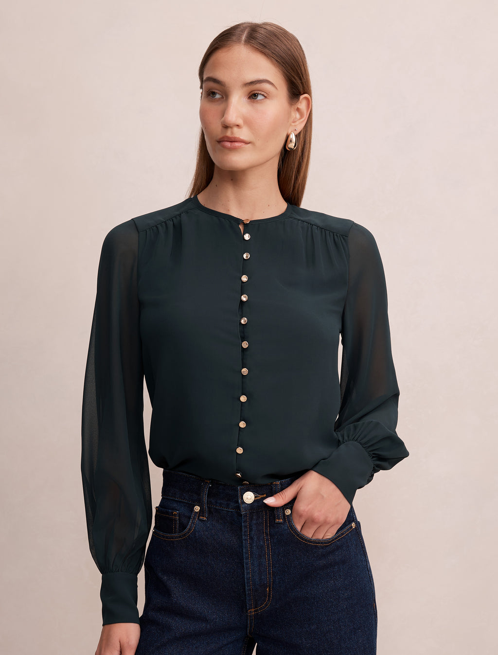 Rinna Long Sleeve Blouse