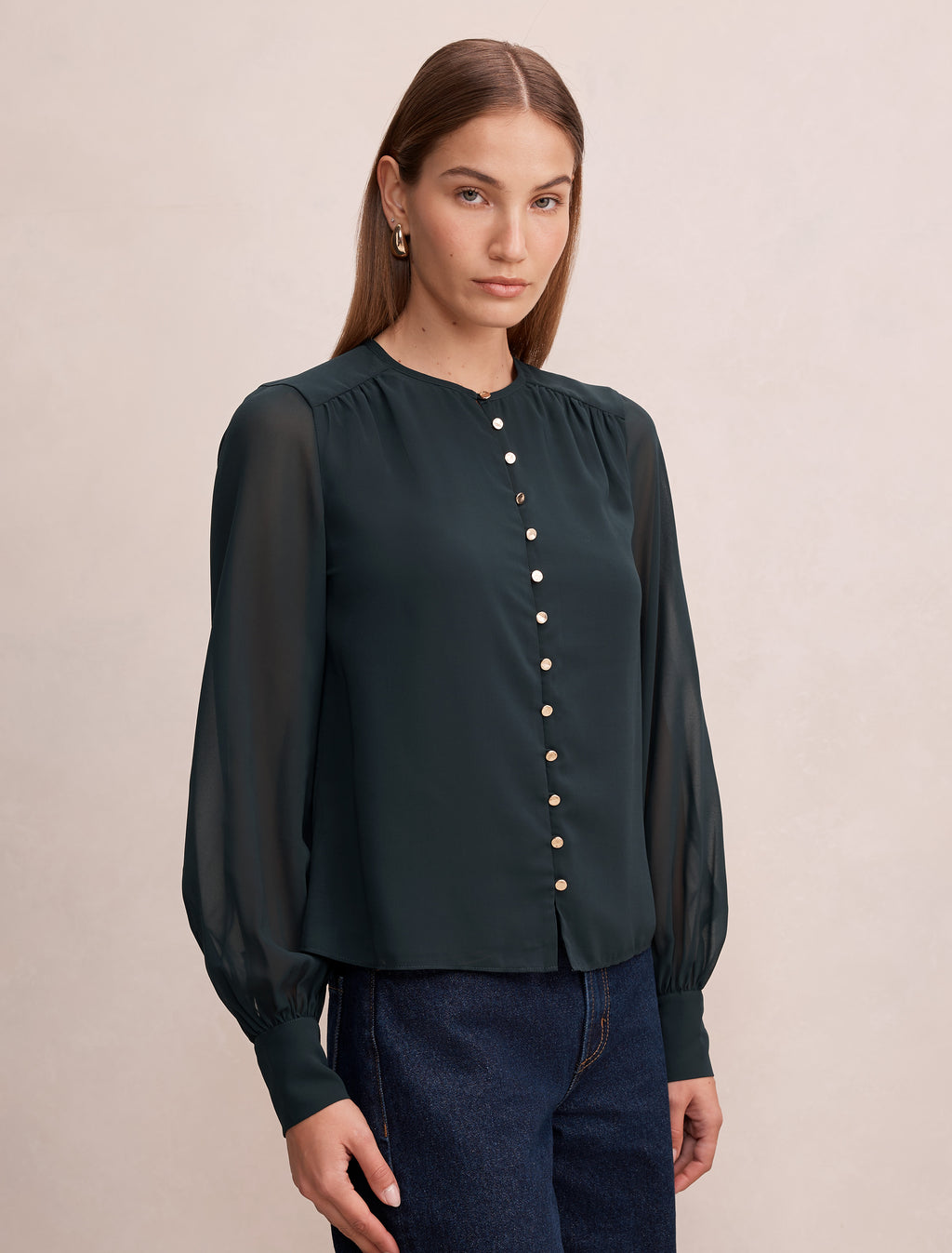 Rinna Long Sleeve Blouse