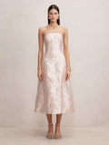Charlotte Floral Jacquard Midi