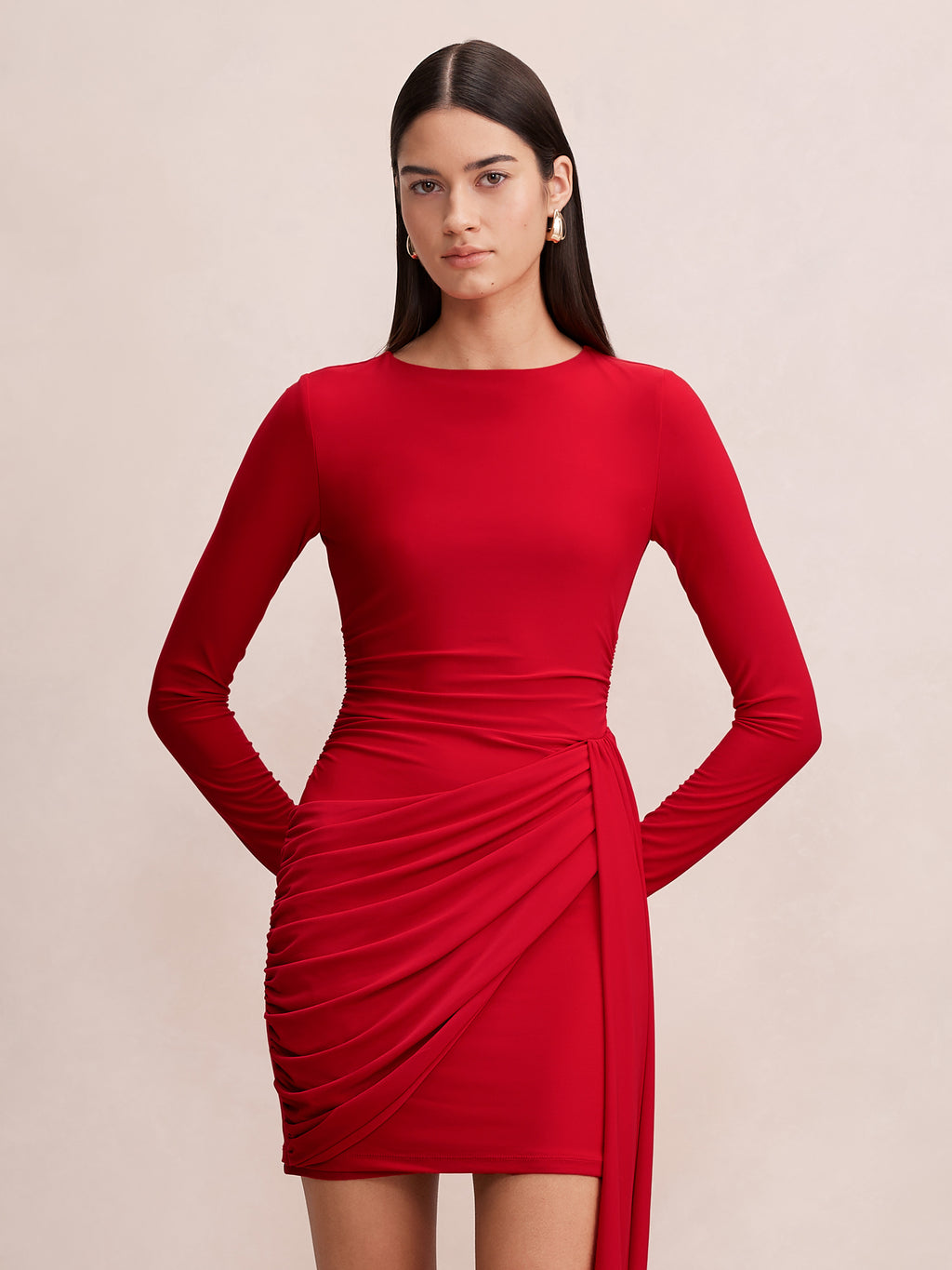 Susie Draped Jersey Mini