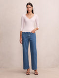 Selena Lace Trim 3/4 Sleeve
