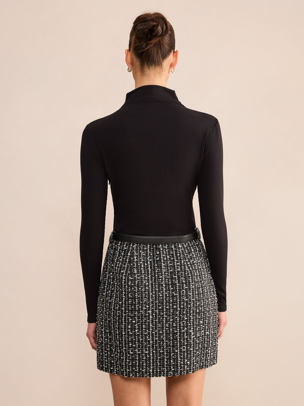 Valentina 2 in 1 Boucle Mini Dress