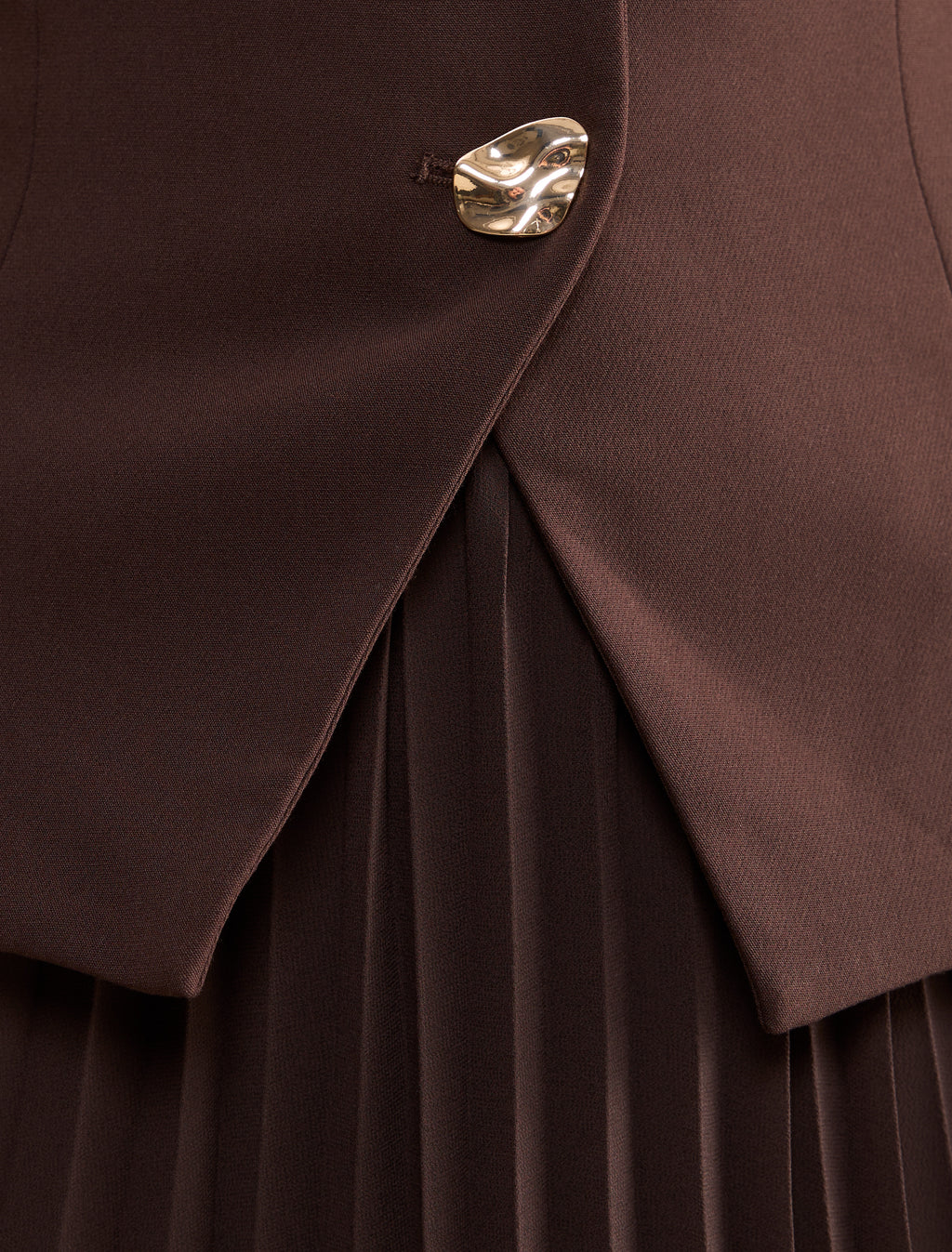 Lola Pleated Vest Maxi