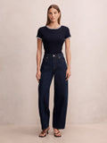 Rosie Tipped Trim Short Sleeve Tee