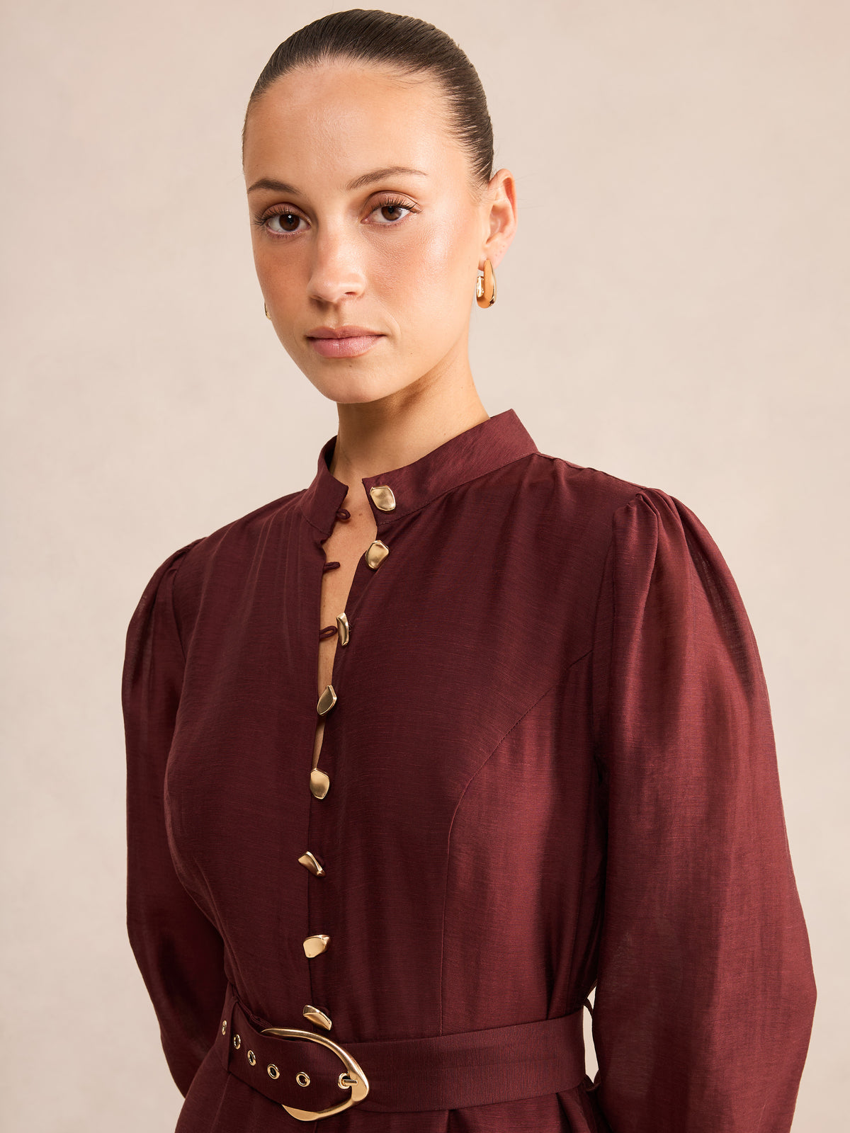 Juniper Petite Trim Blouson Dress