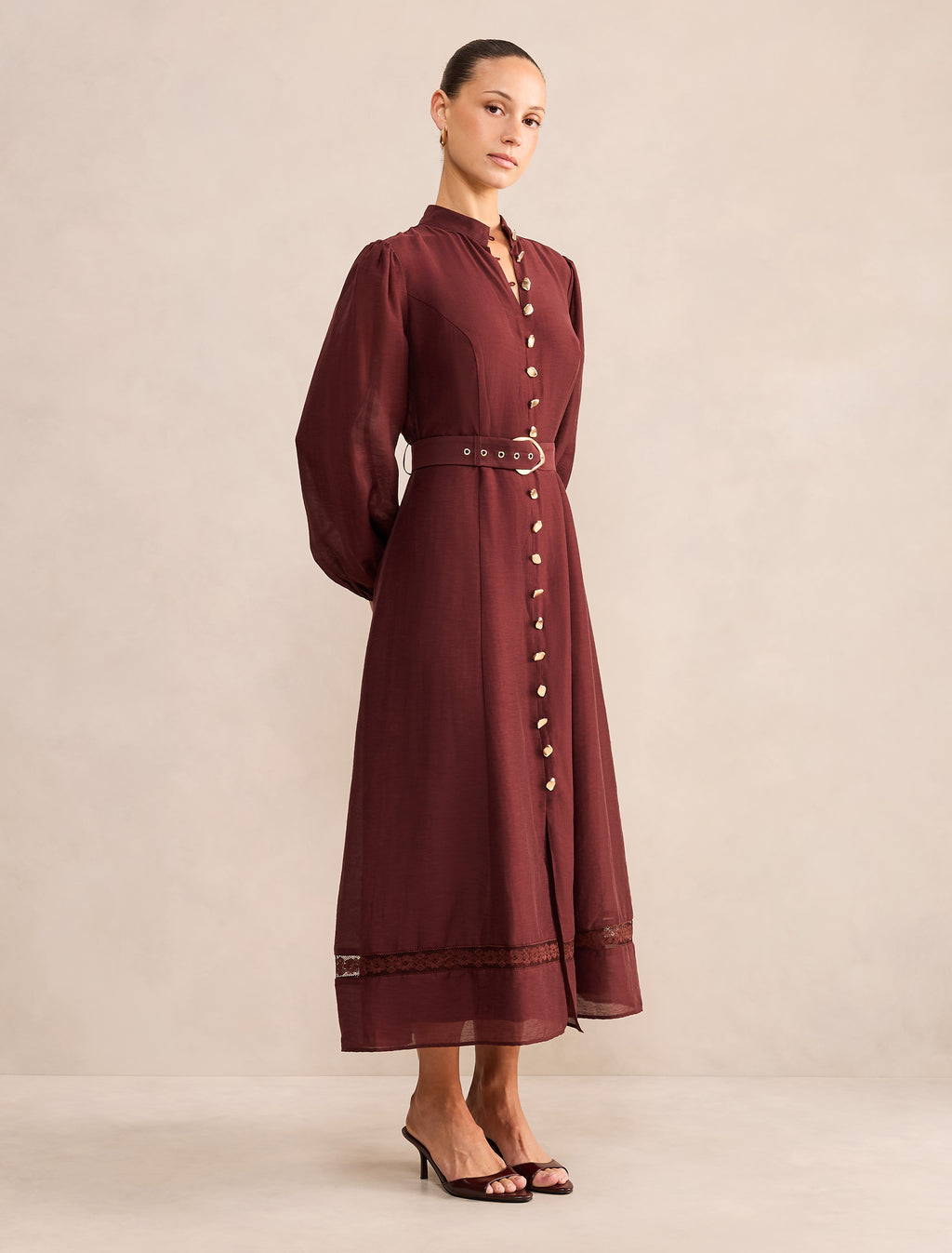 Juniper Petite Trim Blouson Dress