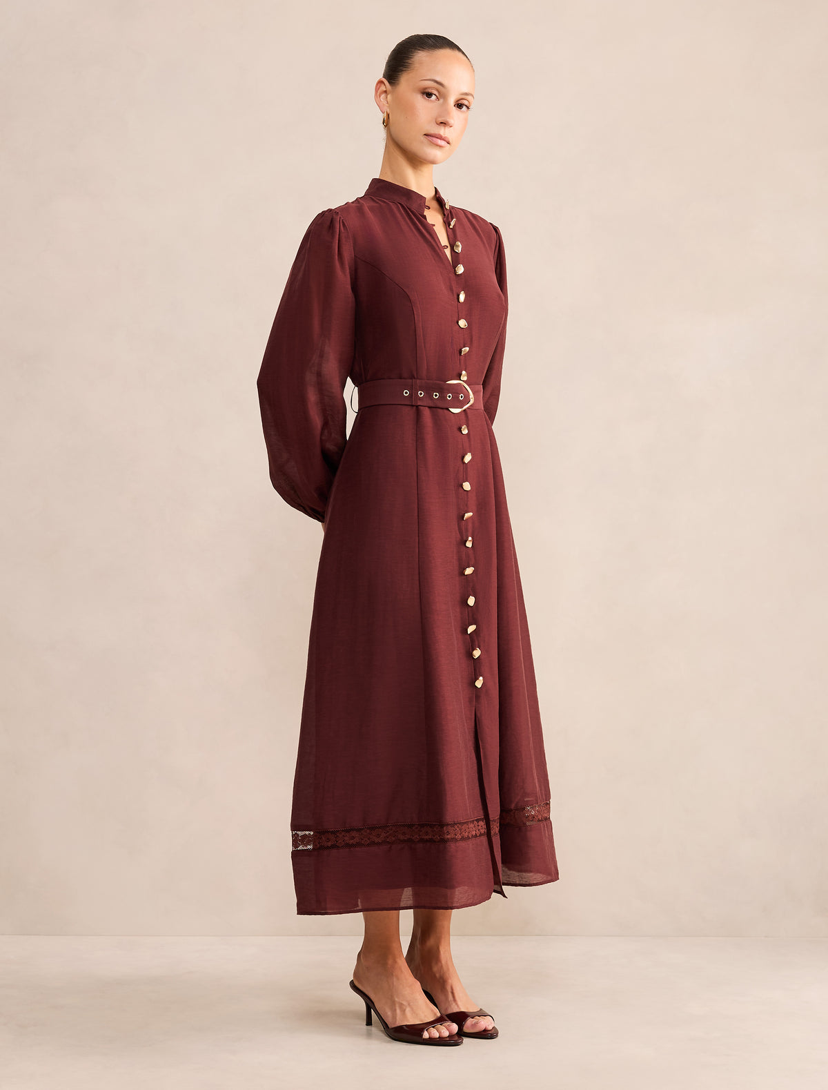 Juniper Petite Trim Blouson Dress
