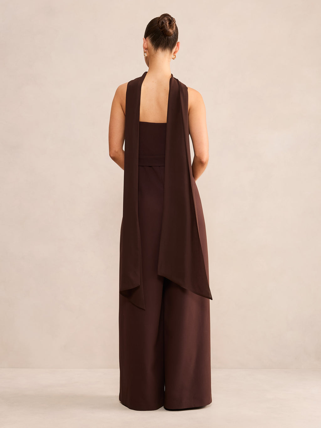 Leonie Petite Cape Overlay Jumpsuit