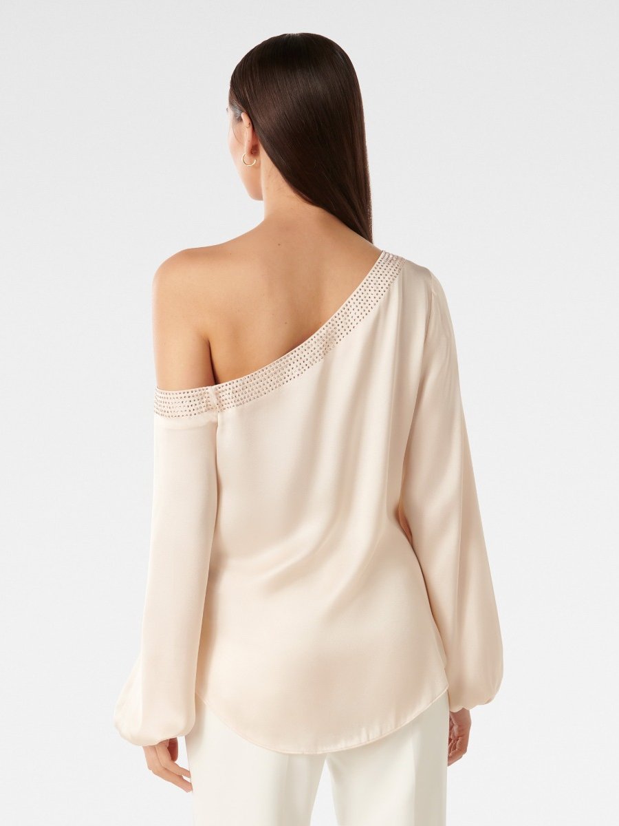 Anya Asymmetric Embellished Top