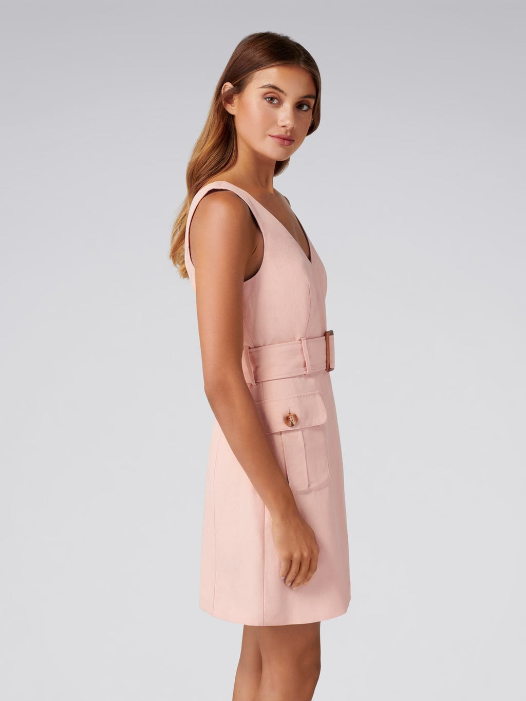 Sasha Belted Safari Mini Dress