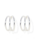 Bobbi Real Plated Multi Hoops