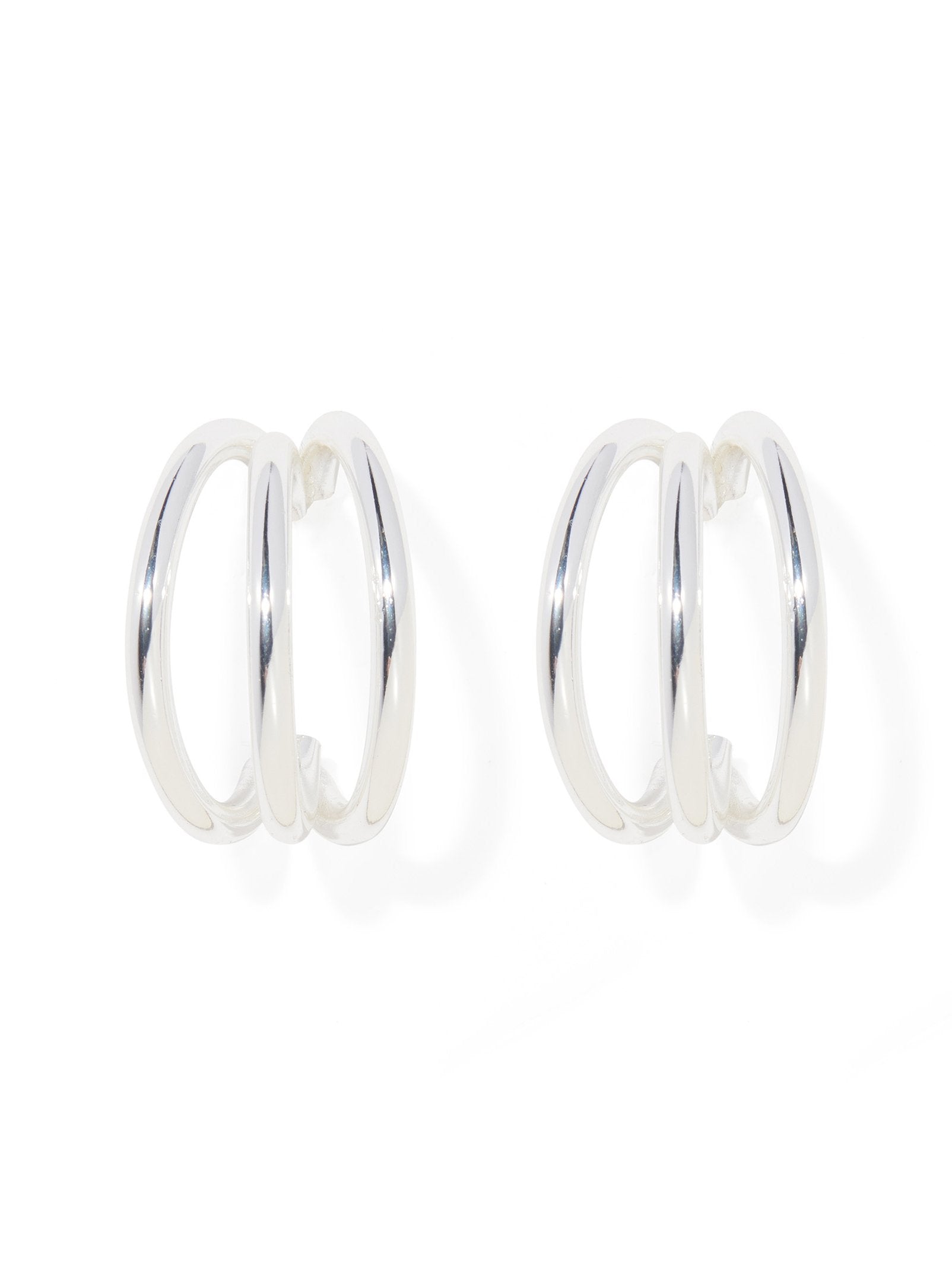 Bobbi Real Plated Multi Hoops