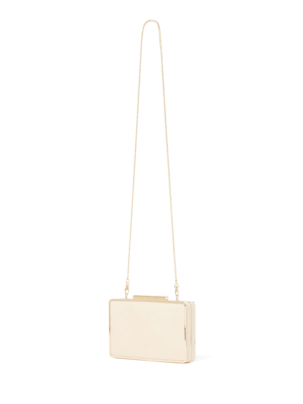 Evelyn Metal Clutch
