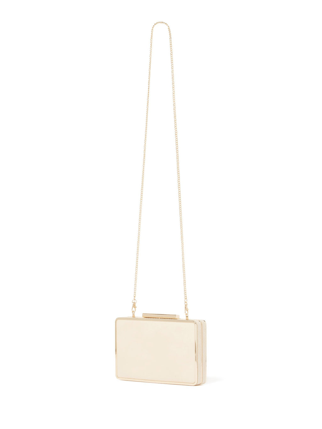 Evelyn Metal Clutch