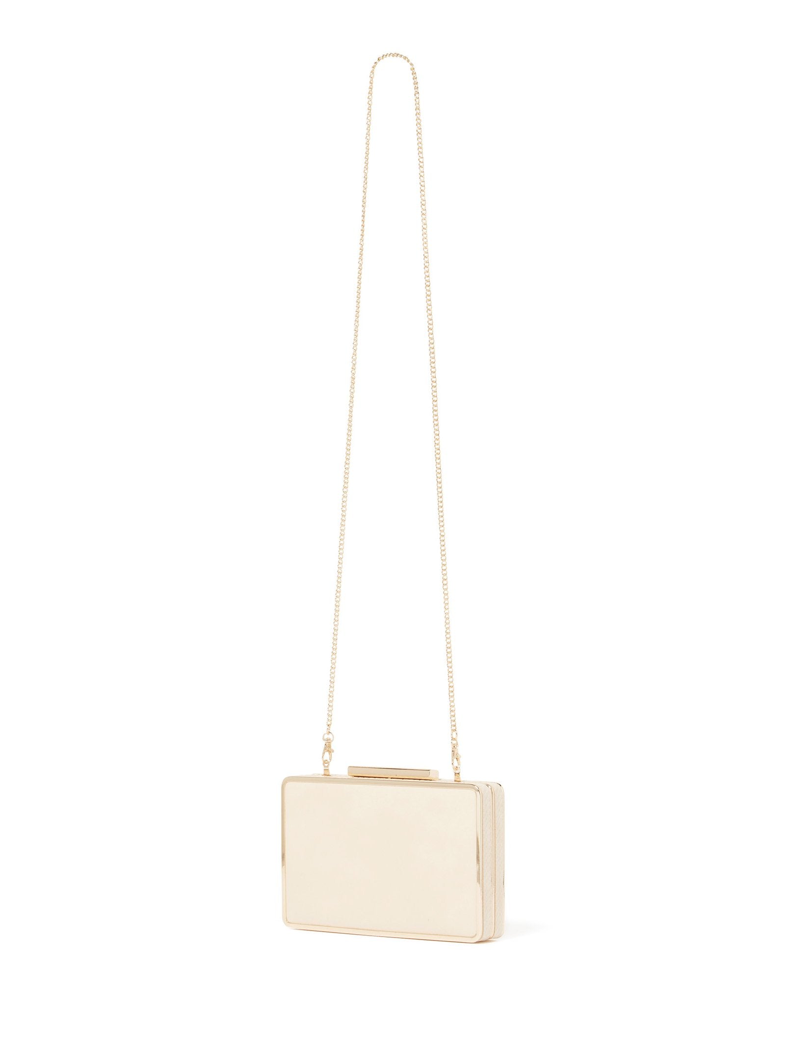 Evelyn Metal Clutch