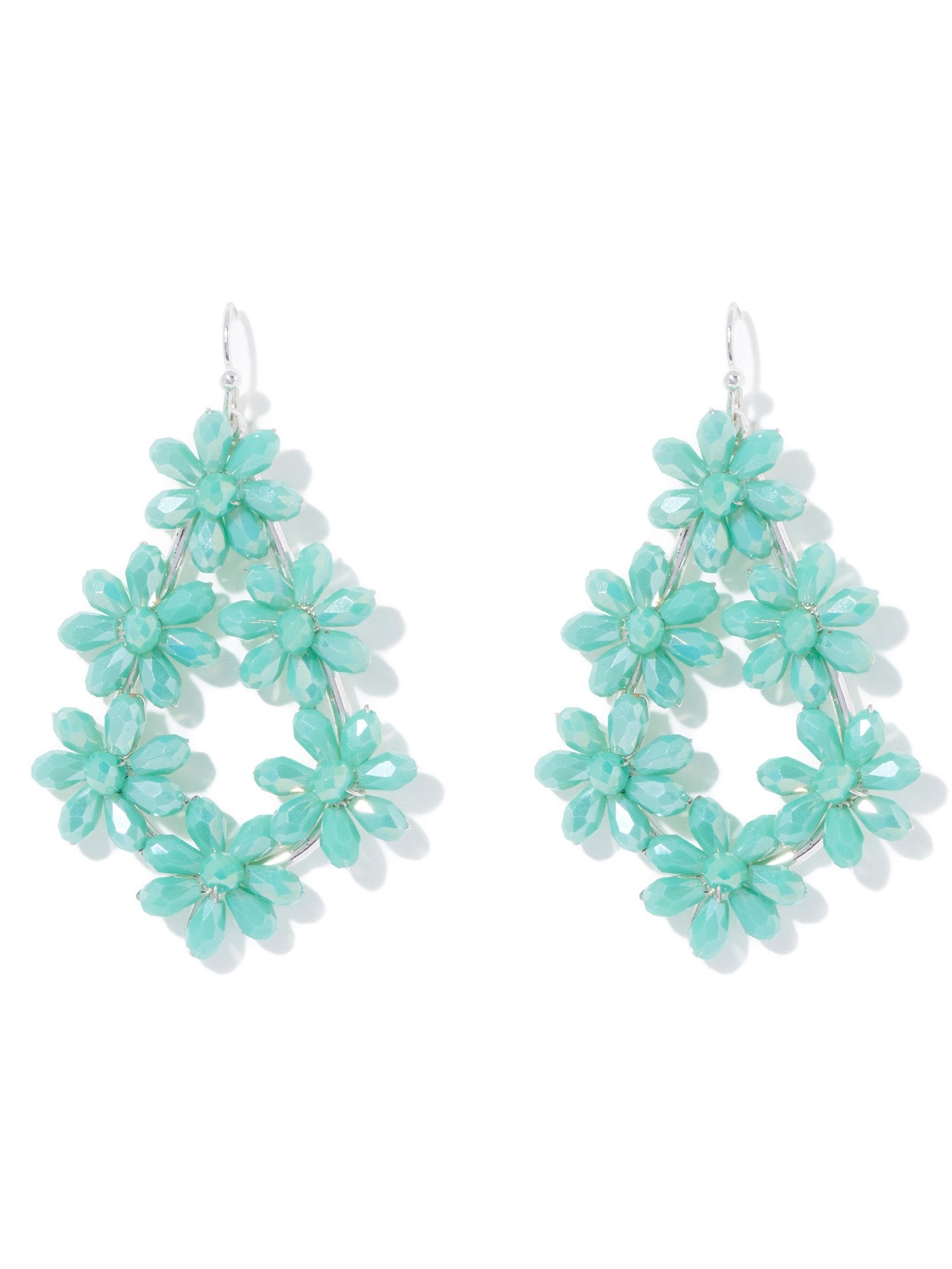 Yvonne Facet Flower Earring