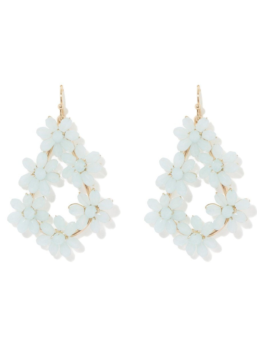 Yvonne Facet Flower Earring