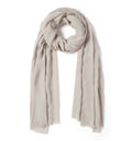 Mila Plain Linen Scarf