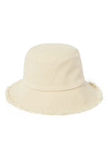Fiona Frayed Edge Bucket Hat