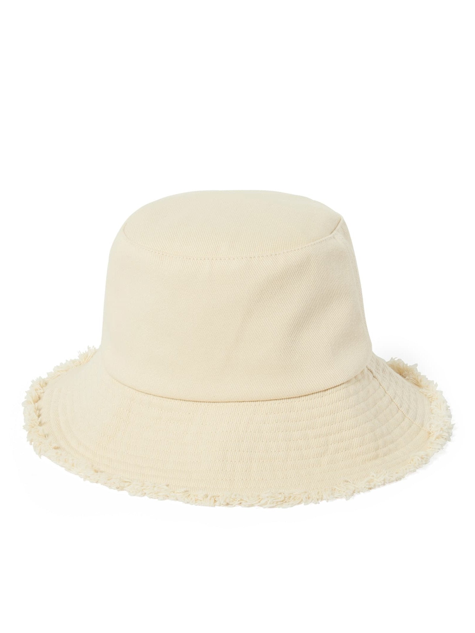 Fiona Frayed Edge Bucket Hat