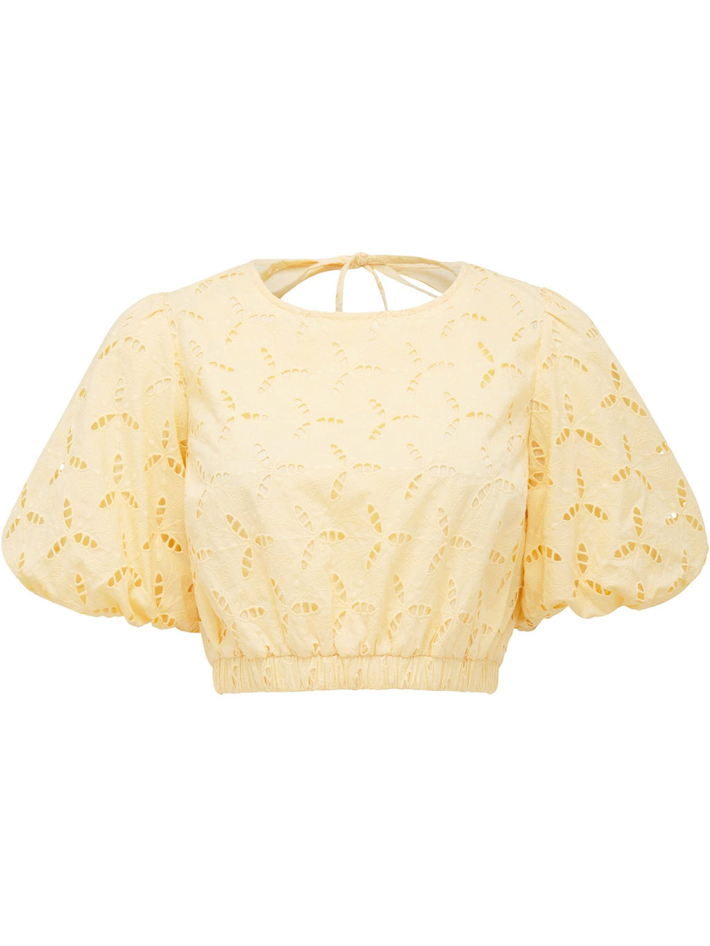 Riley Broderie Puff Sleeve Co Ord Top