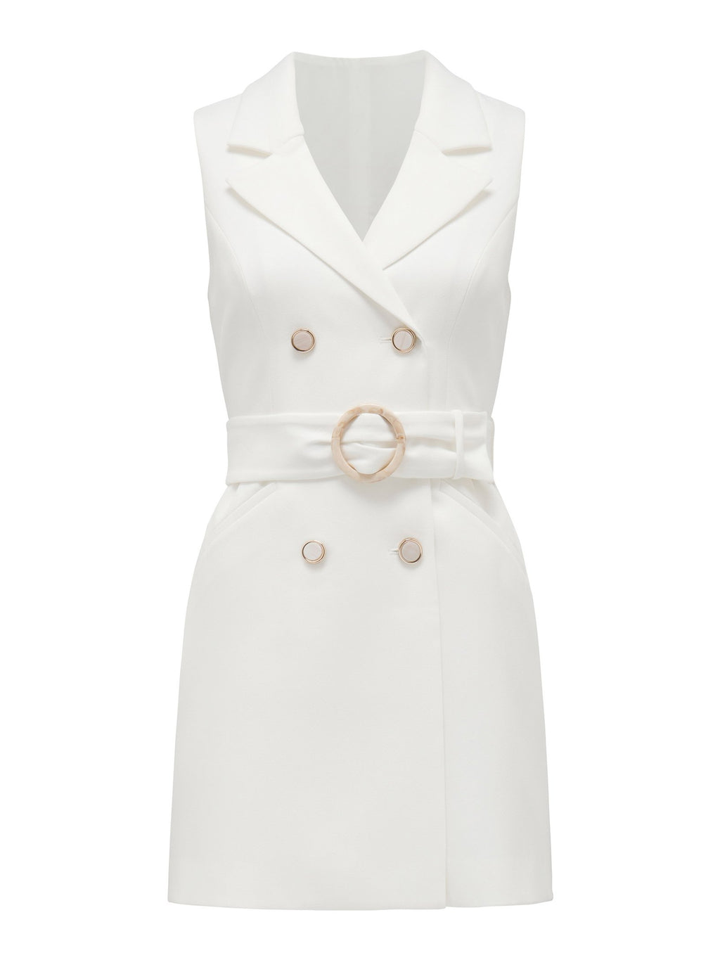 Tessa Petite Sleeveless Blazer Dress