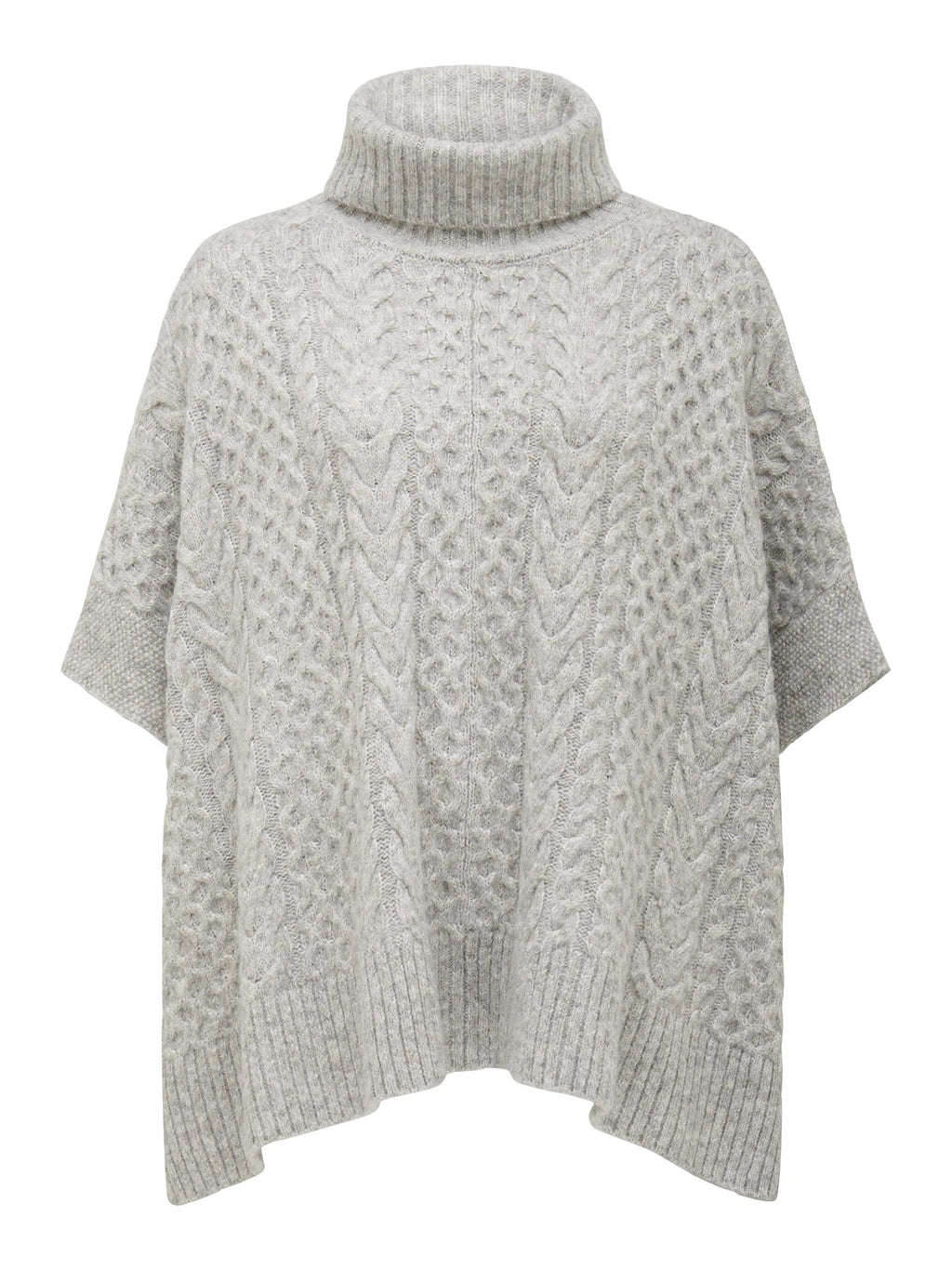 Minnie Chunky Cable Poncho