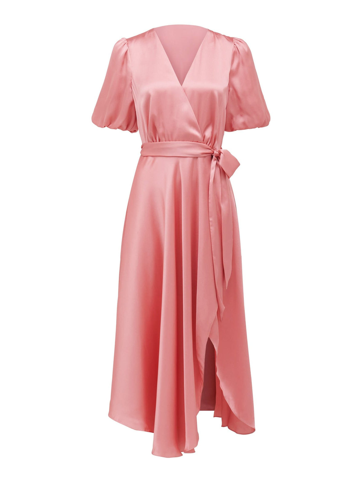 Mary Puff Sleeve Midi Dress